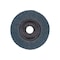 Pferd 5" x 7/8" A.H. POLIFAN Flap Disc - Z SG POWER STEELOX, Zirconia, 80 Grit, Conical 62261 - alternate 2